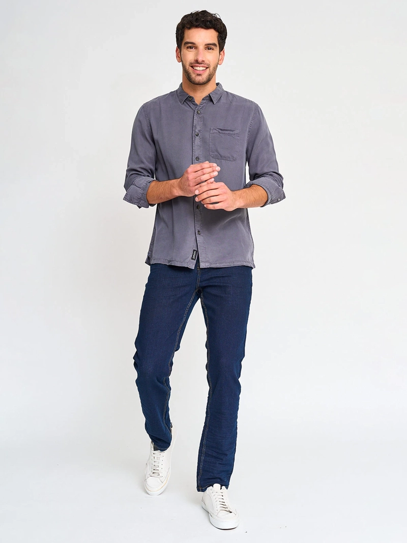 CAMISA MANGA LARGA HOMBRE BARBADOS - 4