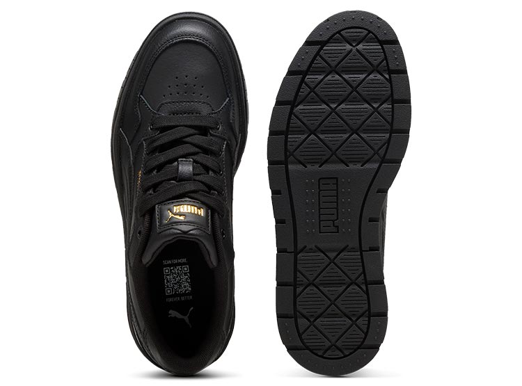 ZAPATILLAS MUJER PUMA URBANAS NEGRO KARMEN REBELLE - 4