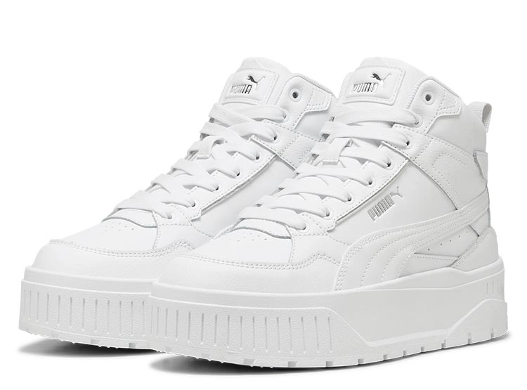 ZAPATILLAS MUJER PUMA URBANAS BLANCO KARMEN II IDOL MID - 2