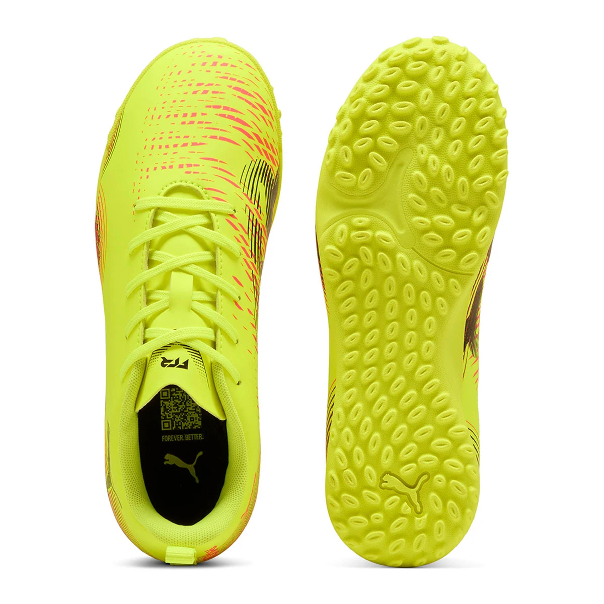 ZAPATILLAS NIÑO PUMA FÚTBOL AMARILLO FUTURE 8 MATCH - 4