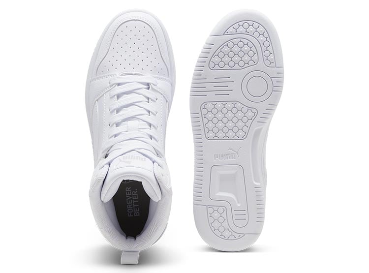 ZAPATILLAS NIÑO PUMA URBANAS BLANCO REBOUND V6 MID - 4