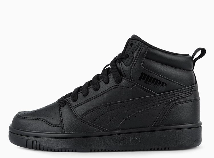 ZAPATILLAS NIÑO PUMA URBANAS NEGRO REBOUND V6 MID - 1