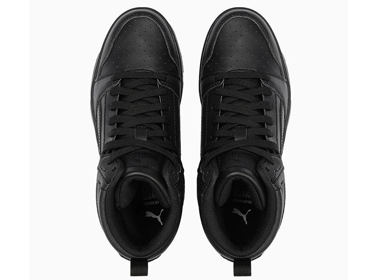 ZAPATILLAS NIÑO PUMA URBANAS NEGRO REBOUND V6 MID - 3