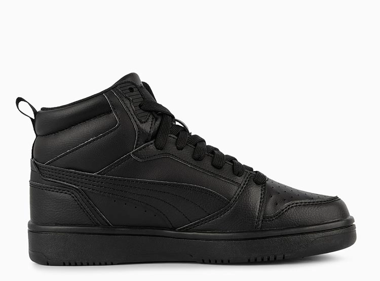ZAPATILLAS NIÑO PUMA URBANAS NEGRO REBOUND V6 MID - 4