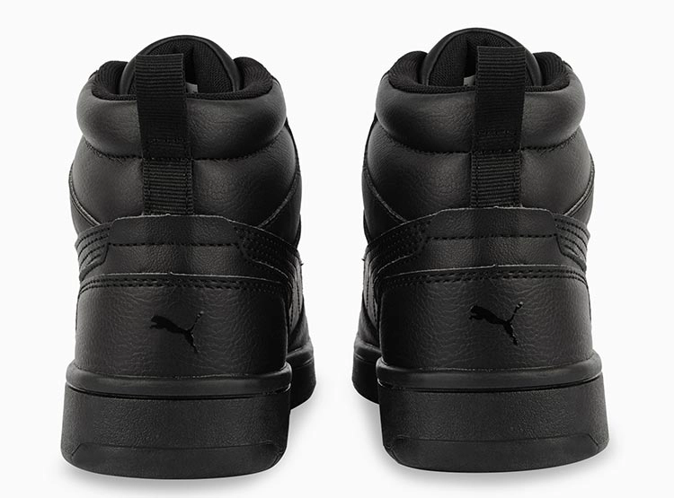 ZAPATILLAS NIÑO PUMA URBANAS NEGRO REBOUND V6 MID - 5