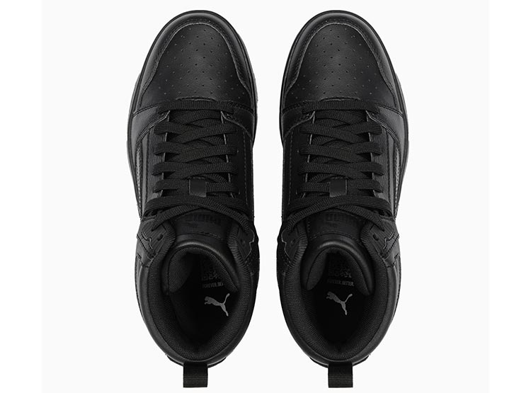 ZAPATILLAS NIÑO PUMA URBANAS NEGRO REBOUND V6 MID - 3