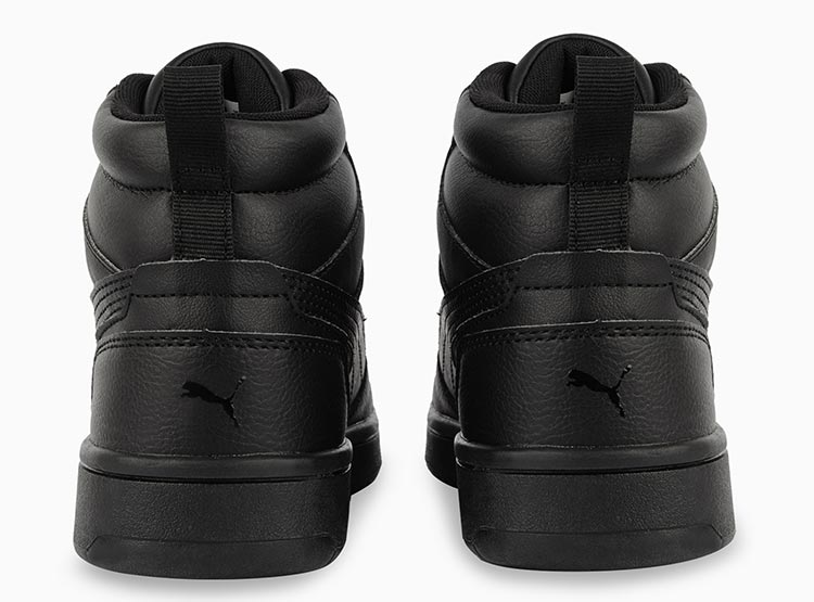 ZAPATILLAS NIÑO PUMA URBANAS NEGRO REBOUND V6 MID - 5