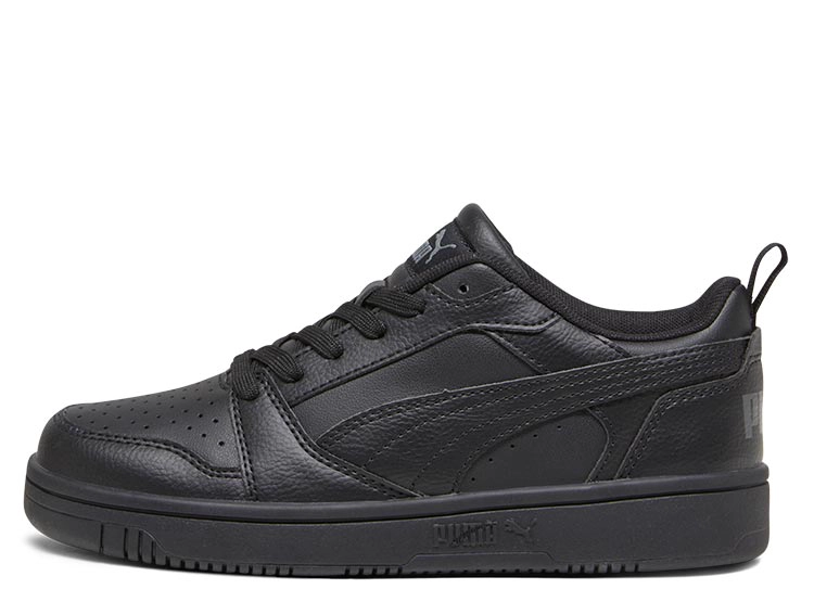 ZAPATILLAS NIÑO PUMA URBANAS NEGRO REBOUND V6 LO - 1