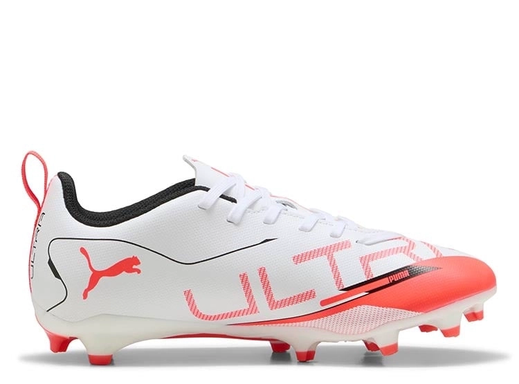 ZAPATILLAS NIÑO PUMA FÚTBOL BLANCO ULTRA 5 PLAY FG/AG - 3