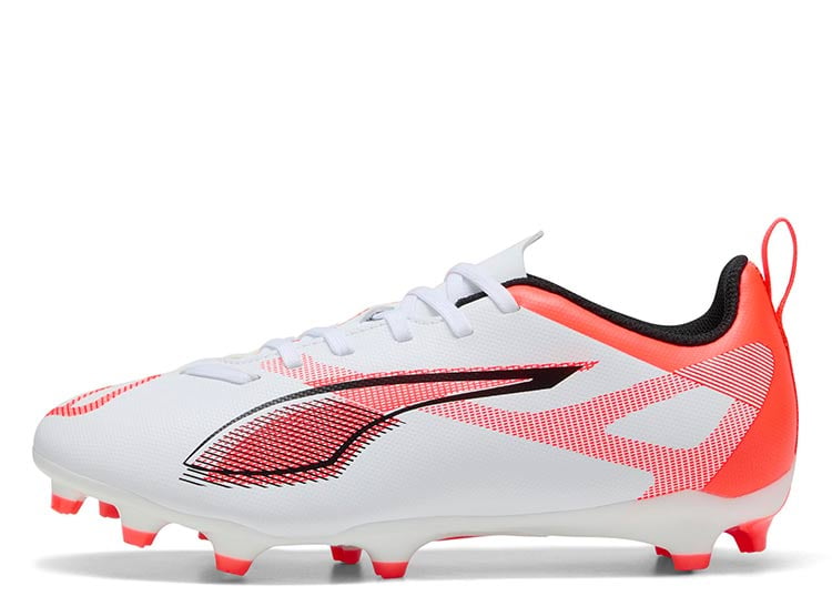 ZAPATILLAS NIÑO PUMA FÚTBOL BLANCO ULTRA 5 PLAY FG/AG - 1