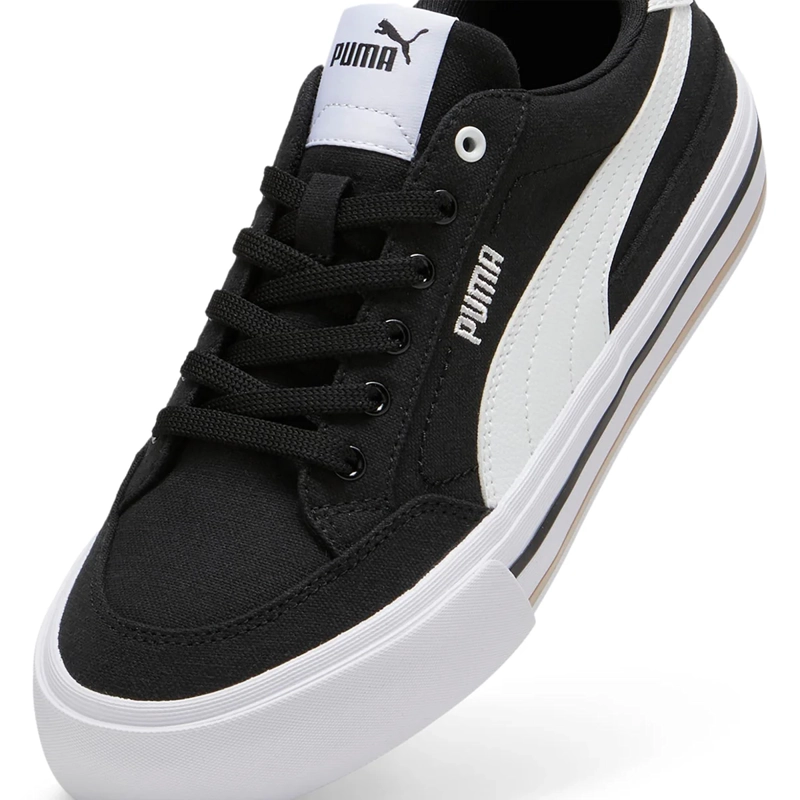 ZAPATILLAS UNISEX PUMA URBANAS NEGRO COURT CLASSIC VULC - 5