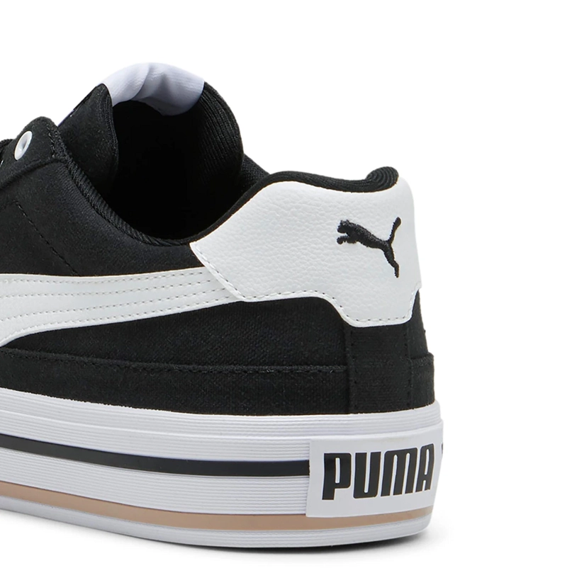 ZAPATILLAS UNISEX PUMA URBANAS NEGRO COURT CLASSIC VULC - 6