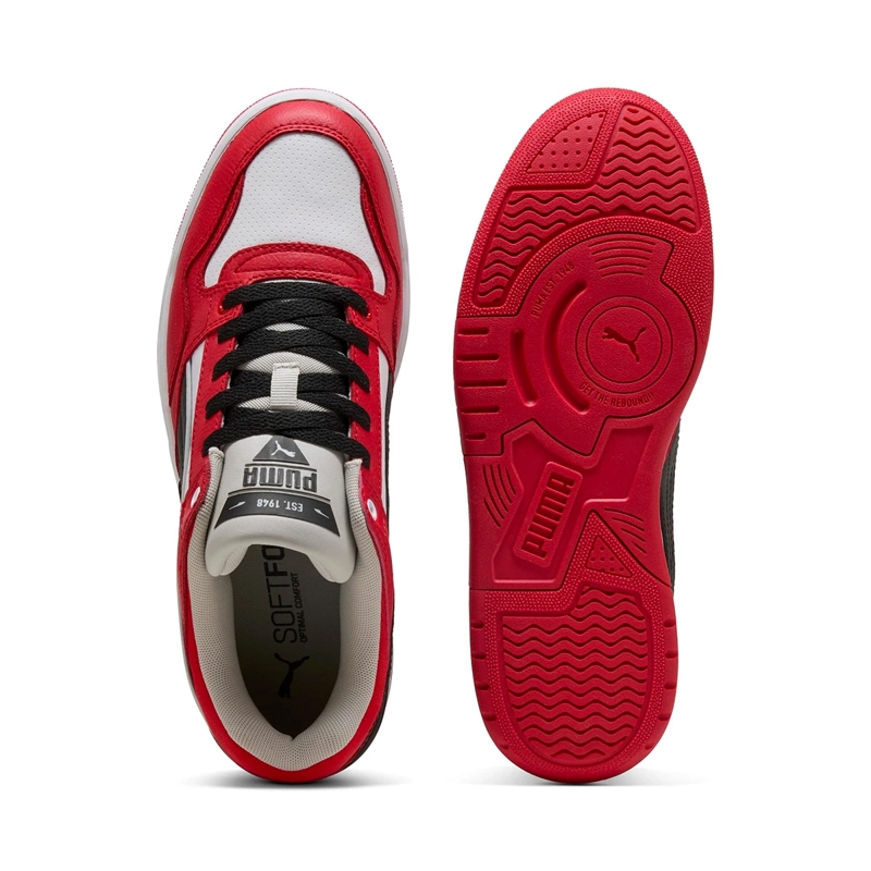 ZAPATILLAS HOMBRE PUMA URBANAS ROJO REBOUND RETRO - 4