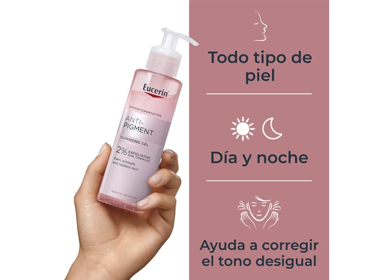 GEL LIMPIADOR EUCERIN 400 ML ANTIPIGMENT - 3