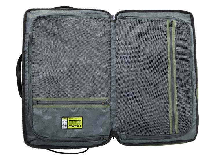 MALETA BLANDA HEAD MAVERICK XS VERDE MILITAR - 6