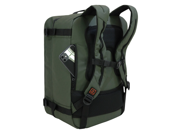 MALETA BLANDA HEAD TRAVELER XS VERDE MILITAR - 8