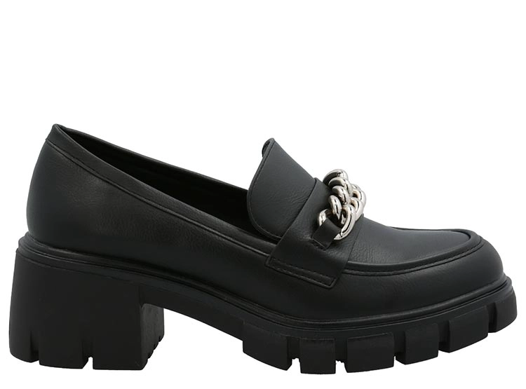 MOCASINES MUJER AZALEIA NEGRO LEEDS - 1