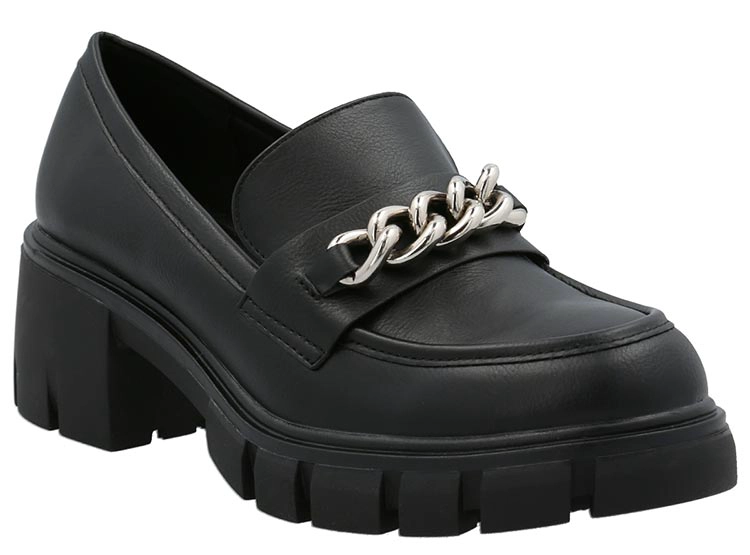 MOCASINES MUJER AZALEIA NEGRO LEEDS - 2