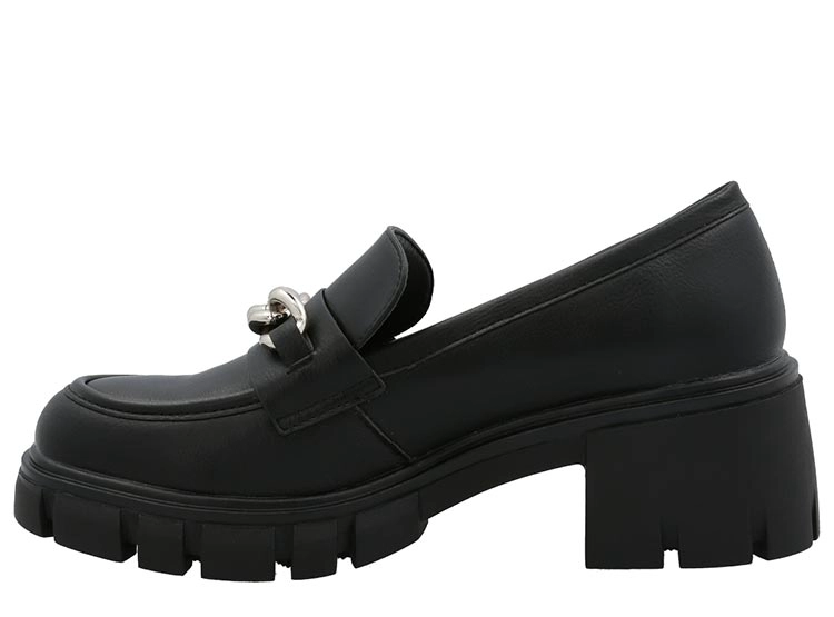 MOCASINES MUJER AZALEIA NEGRO LEEDS - 4