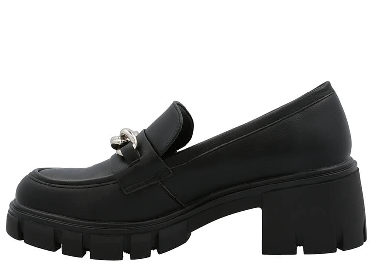 MOCASINES MUJER AZALEIA NEGRO LEEDS - 4
