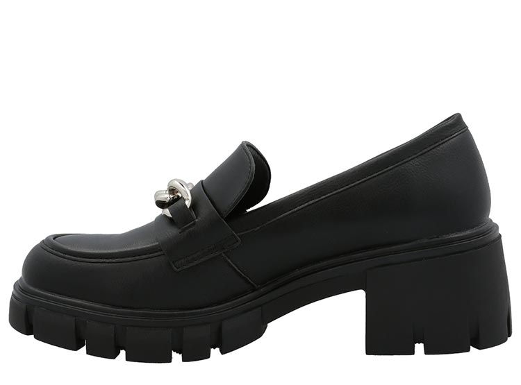 MOCASINES MUJER AZALEIA NEGRO LEEDS - 4