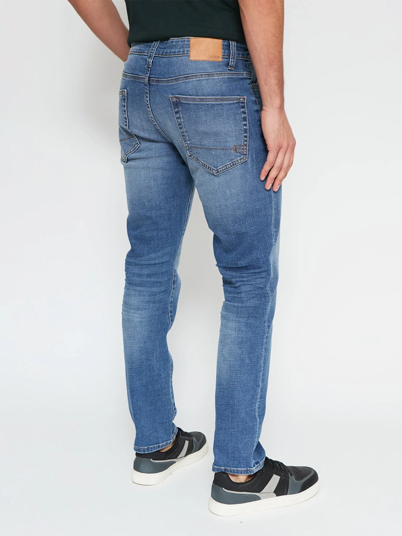 JEANS ALGODÓN SLIM HOMBRE AEROPOSTALE BÁSICO - 2
