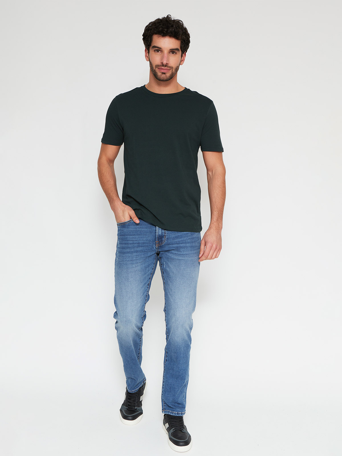 JEANS ALGODÓN SLIM HOMBRE AEROPOSTALE BÁSICO - 4