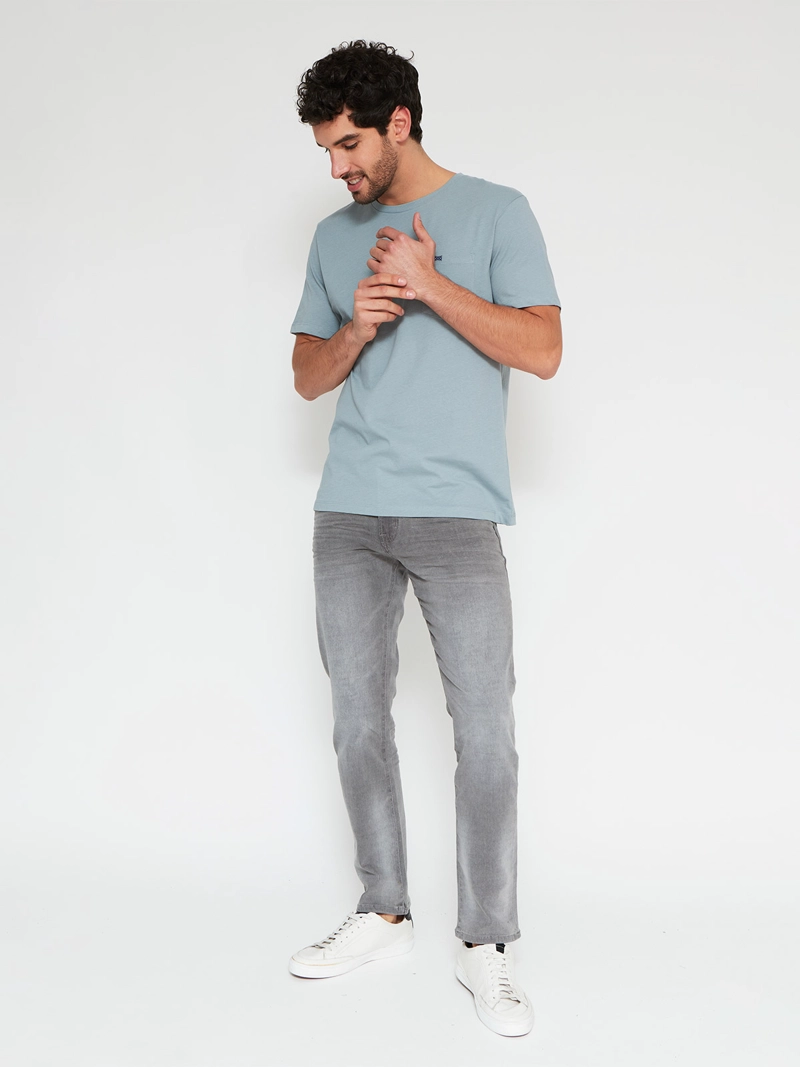 JEANS ALGODÓN SLIM HOMBRE AEROPOSTALE BÁSICO - 4