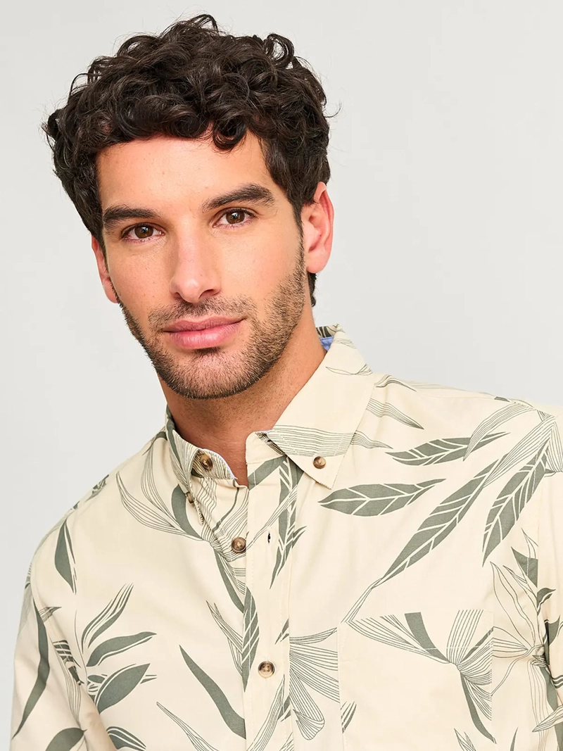 CAMISA MANGA CORTA ALGODÓN HOMBRE KENNETH STEVENS DAMON - 3