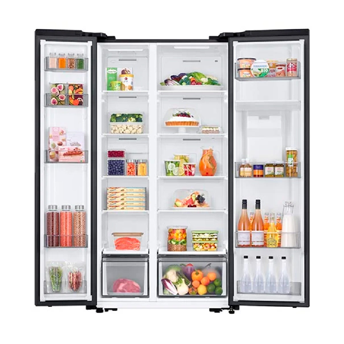 REFRIGERADOR SIDE BY SIDE SAMSUNG RS57DG4100B4 578L NO FROST NEGRO - 3