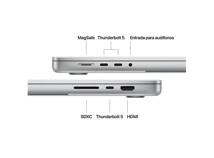 MACBOOK PRO M4 (CPU 14NUC Y GPU 20NUC) 24GB RAM 512GB SSD 16" - 8