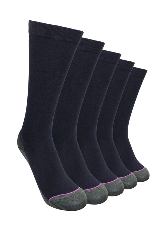 PACK X5 CALCETINES NIÑA TOP ESCOLAR