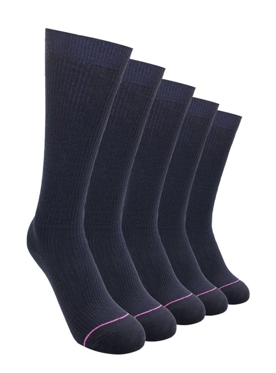 PACK X5 CALCETINES NIÑA TOP ESCOLAR