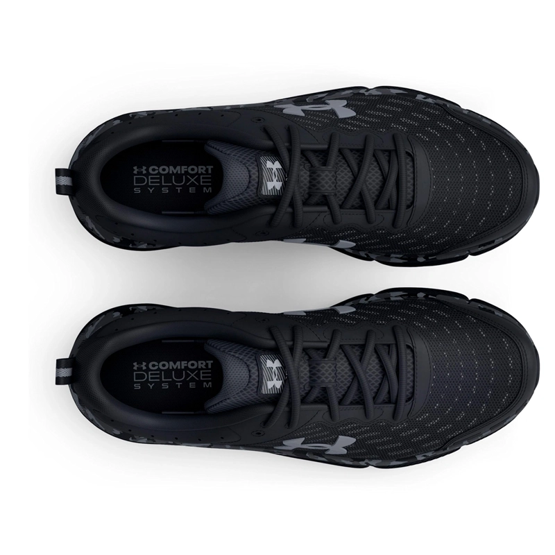 ZAPATILLAS HOMBRE UNDER ARMOUR RUNNING NEGRO CAMO CHARGED ASSERT 10 - 4