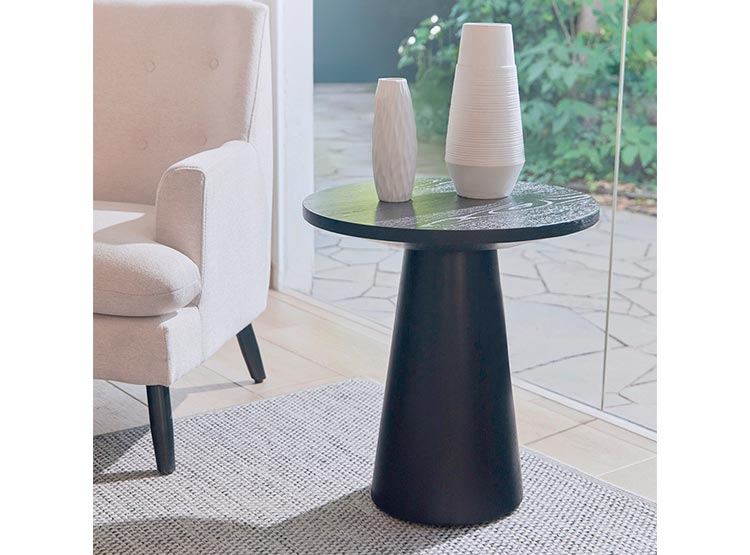 MESA DE CENTRO CIC BLACKBURN 50CM NEGRO - 6