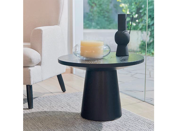 MESA DE CENTRO CIC BLACKBURN 55CM NEGRO - 6