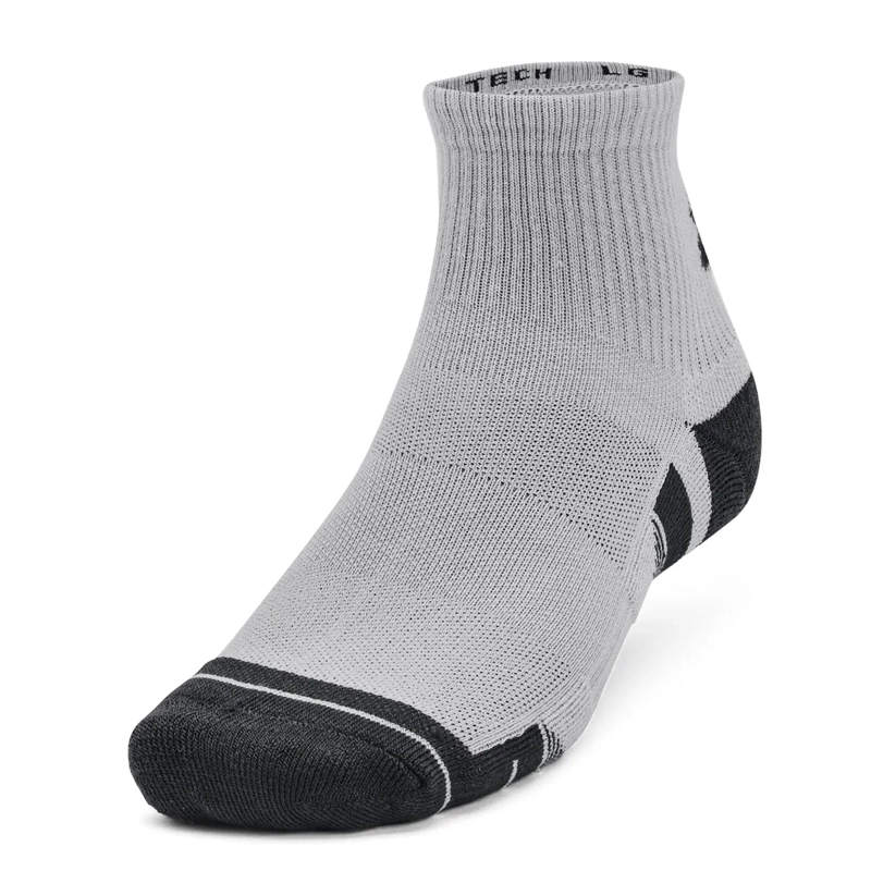 CALCETÍN UNDER ARMOUR TECH GRIS - 1