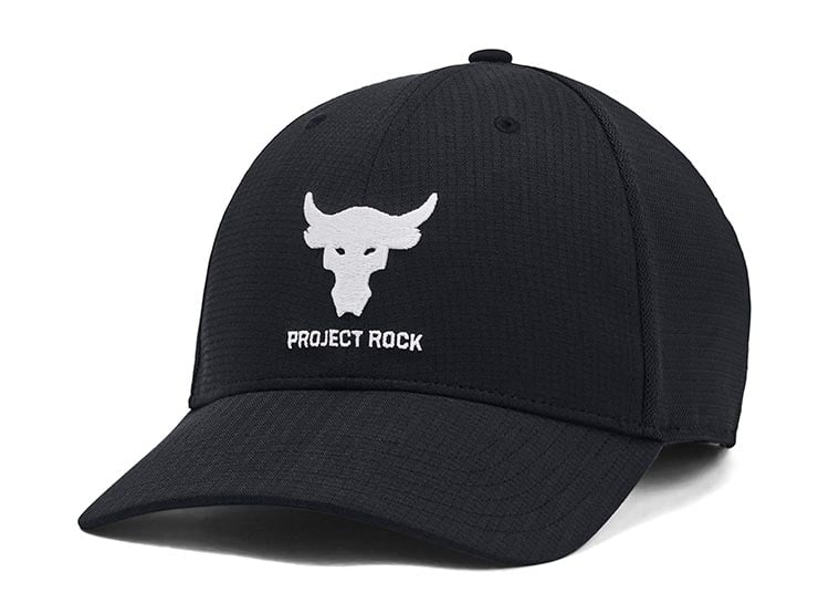 JOCKEY UNDER ARMOUR PROJECT ROCK TRUCKER NEGRO - 1