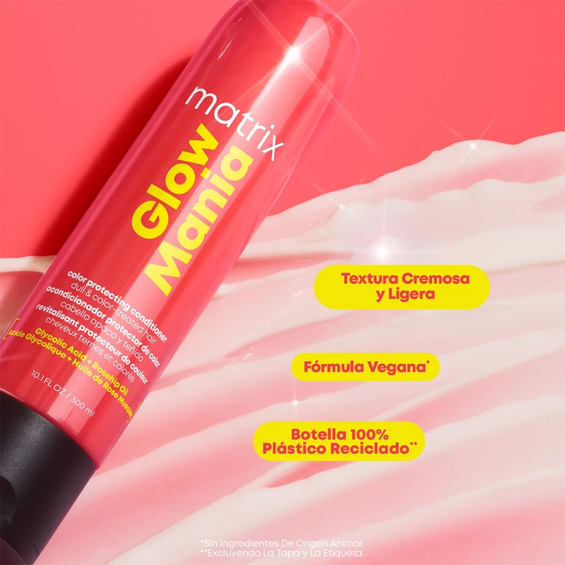 ACONDICIONADOR MATRIX 300 ML PROTECCIÓN DE COLOR GLOW MANIA - 2