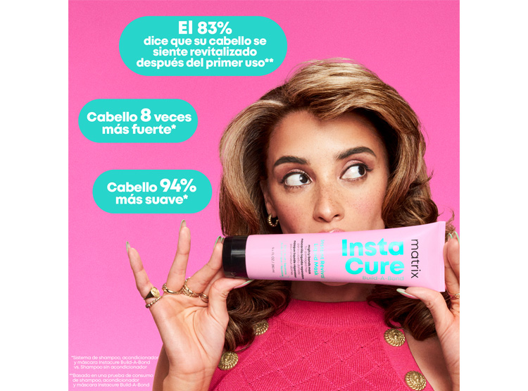 MÁSCARA REPARACIÓN CABELLO DAÑADO MATRIX INSTACURE BUILD A BOND 250 ML - 3