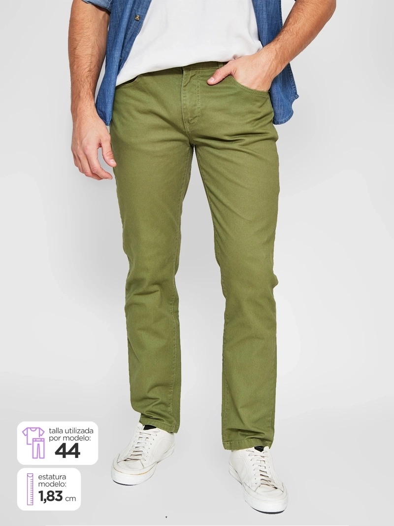 PANTALÓN ALGODÓN HOMBRE ROBERT LEWIS JACKSON - 1