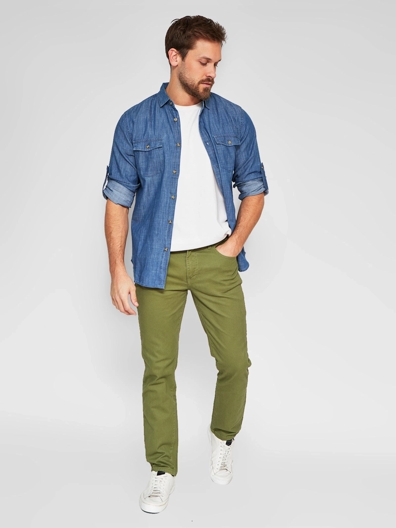 PANTALÓN ALGODÓN HOMBRE ROBERT LEWIS JACKSON - 4
