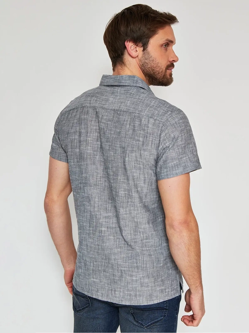 CAMISA MANGA CORTA ALGODÓN HOMBRE ROBERT LEWIS DAVE - 2