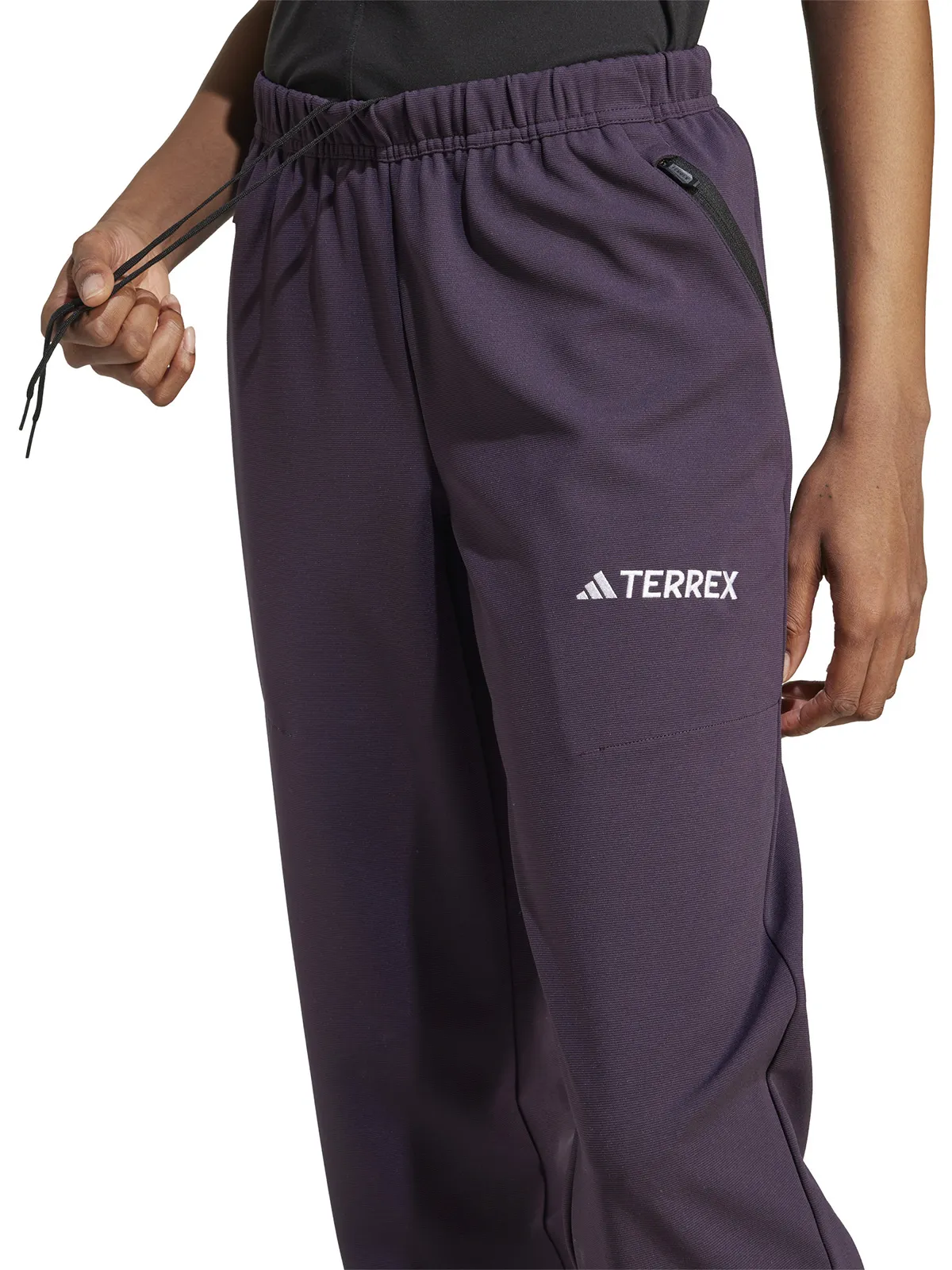 PANTALÓN DE BUZO HOMBRE ADIDAS JF3698 MORADO TERREX MULTI TEJIDO - 4