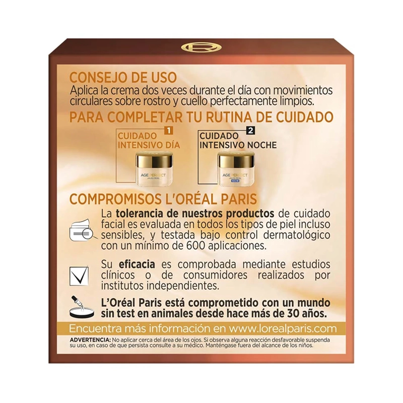 CREMA ANTIEDAD LOREAL 50 ML AGE PERFECT NUTRICIÓN INTENSA - 4