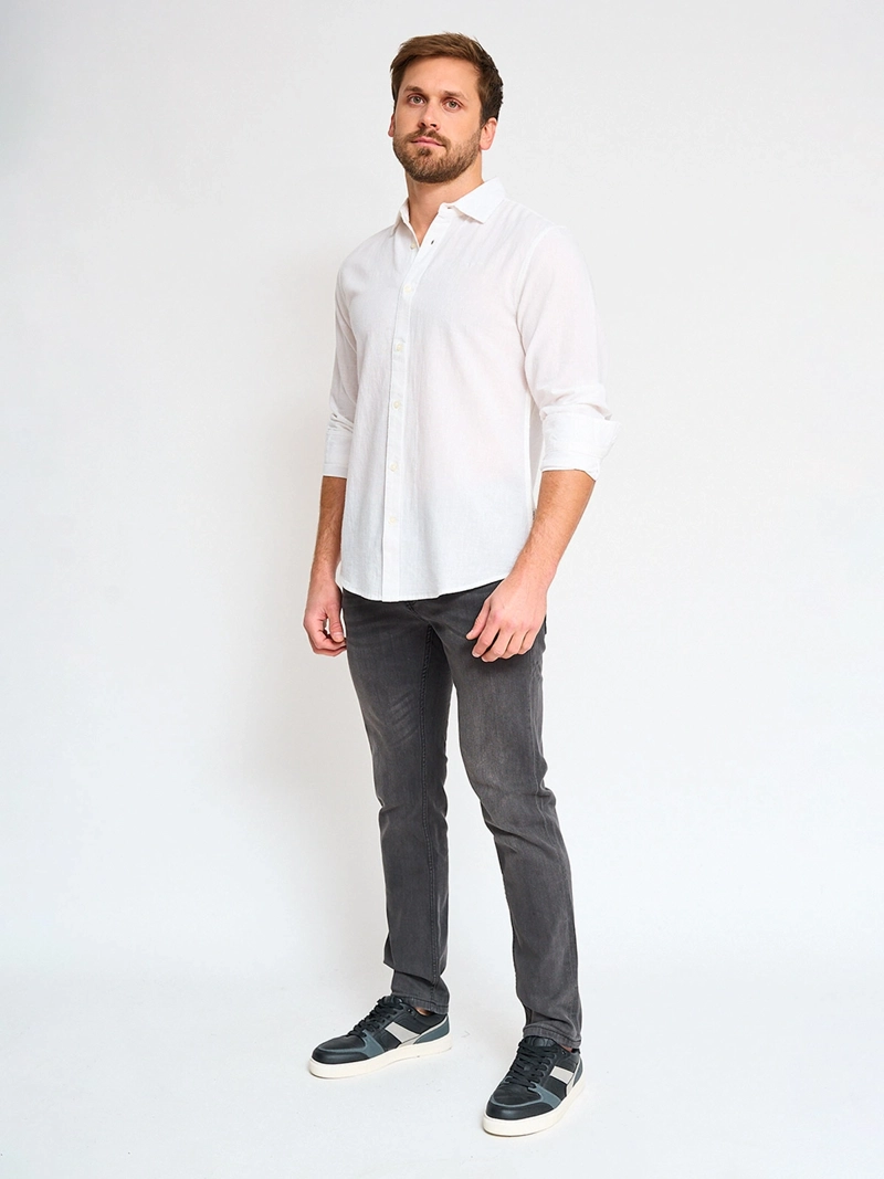 CAMISA MANGA LARGA ALGODÓN HOMBRE PEPE JEANS - 4