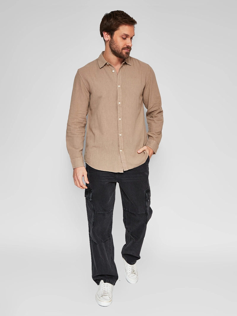 CAMISA MANGA LARGA ALGODÓN HOMBRE PEPE JEANS - 4