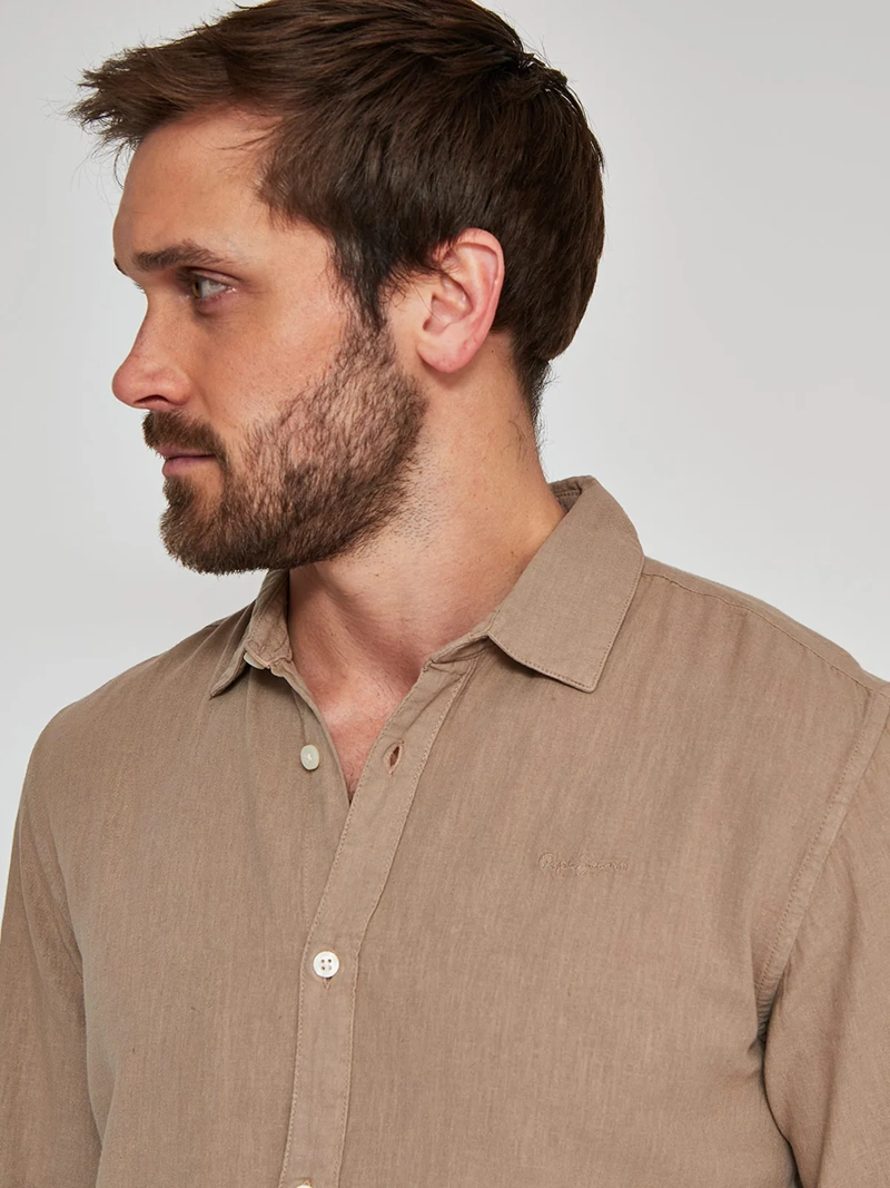 CAMISA MANGA LARGA ALGODÓN HOMBRE PEPE JEANS - 3
