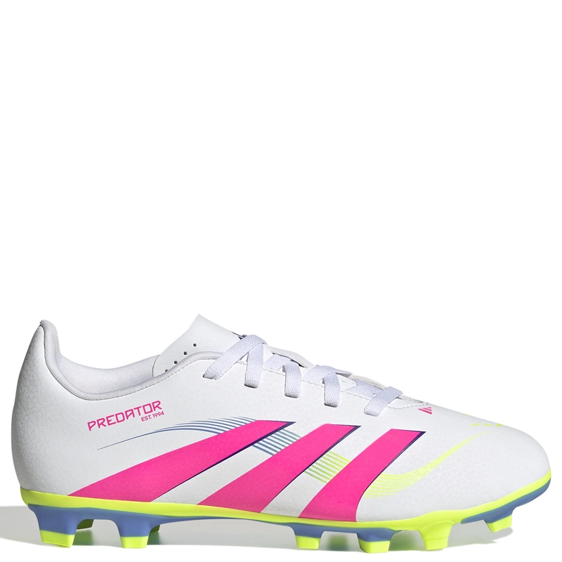 ZAPATILLAS UNISEX INFANTIL ADIDAS FÚTBOL BLANCO PREDATOR CLUB FG/MG J
