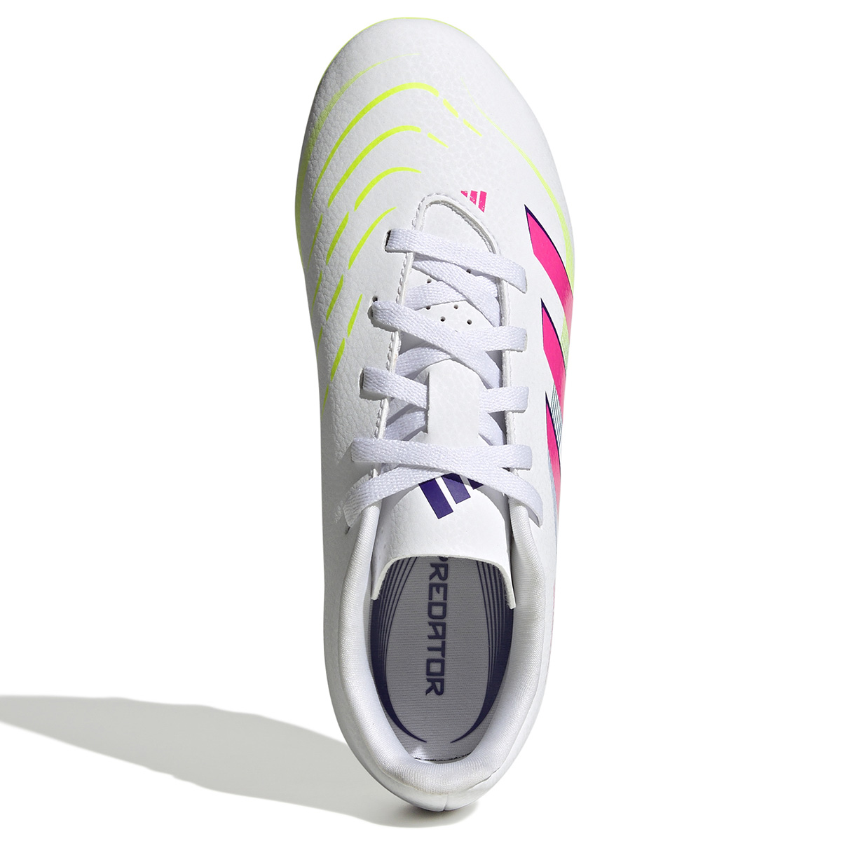 ZAPATILLAS UNISEX INFANTIL ADIDAS FÚTBOL BLANCO PREDATOR CLUB FG/MG J - 5